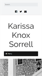 Mobile Screenshot of karissaknoxsorrell.com